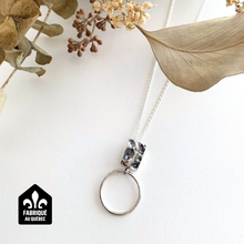 Charger l'image dans la galerie, Pendentif rectangle et rond