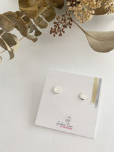 Load image into Gallery viewer, Boucles d'oreilles lune et soleil en argent