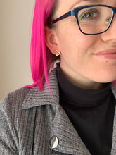 Charger l'image dans la galerie, Boucles d'oreilles minimalistes en argent