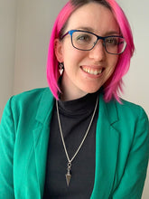 Charger l'image dans la galerie, Boucles d'oreilles triangles en argent