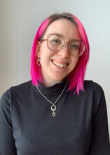 Charger l'image dans la galerie, Pendentif anneaux ronds en argent