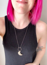 Charger l'image dans la galerie, Collier lune en argent