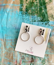 Load image into Gallery viewer, Boucles d'oreilles longues en argent