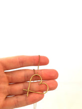 Charger l'image dans la galerie, Pendentif coeur en argent plaqué or