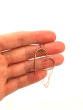 Charger l'image dans la galerie, Pendentif coeur en argent plaqué or