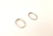 Load image into Gallery viewer, Trio of textured oval earrings