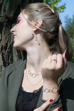 Charger l'image dans la galerie, Collier minimaliste 2 rangs en argent