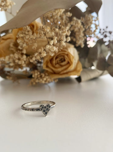Bague coeur