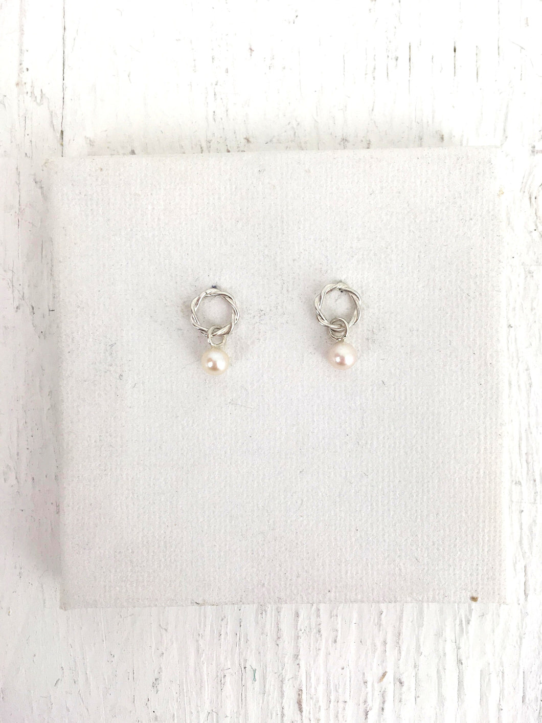 Boucles d'oreilles perles